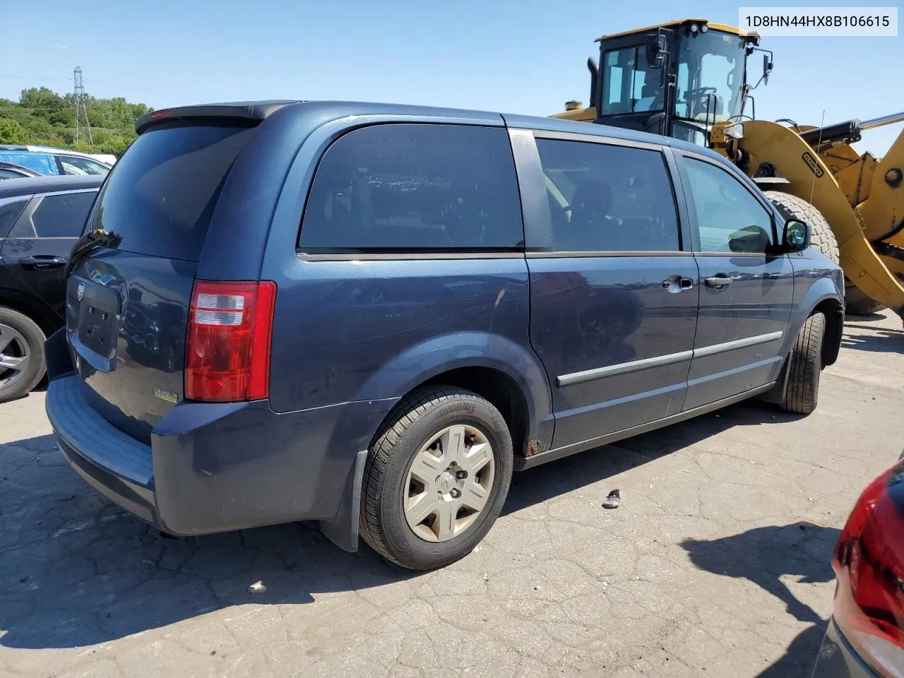 2008 Dodge Grand Caravan Se VIN: 1D8HN44HX8B106615 Lot: 66357734