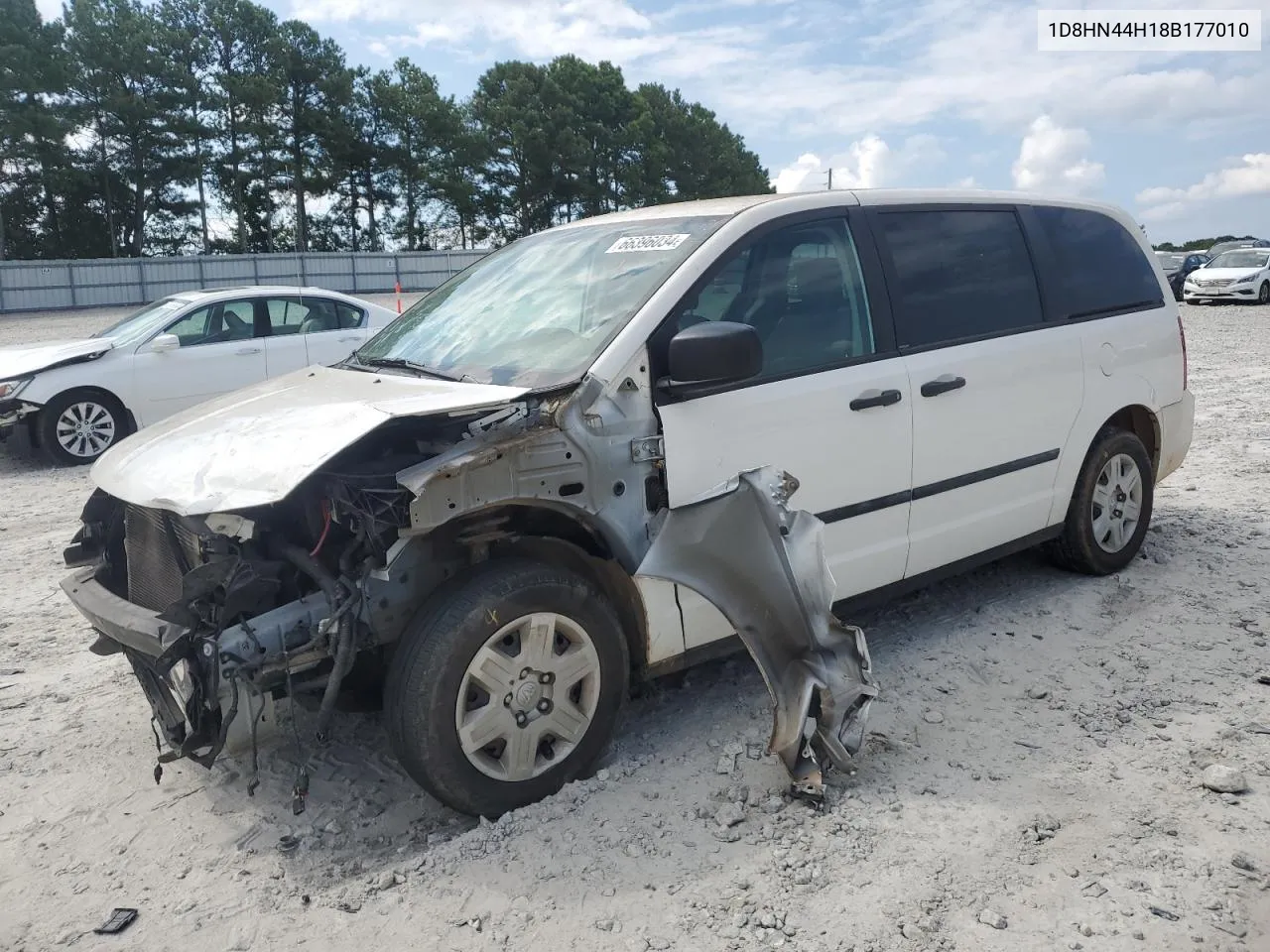 2008 Dodge Grand Caravan Se VIN: 1D8HN44H18B177010 Lot: 66396034