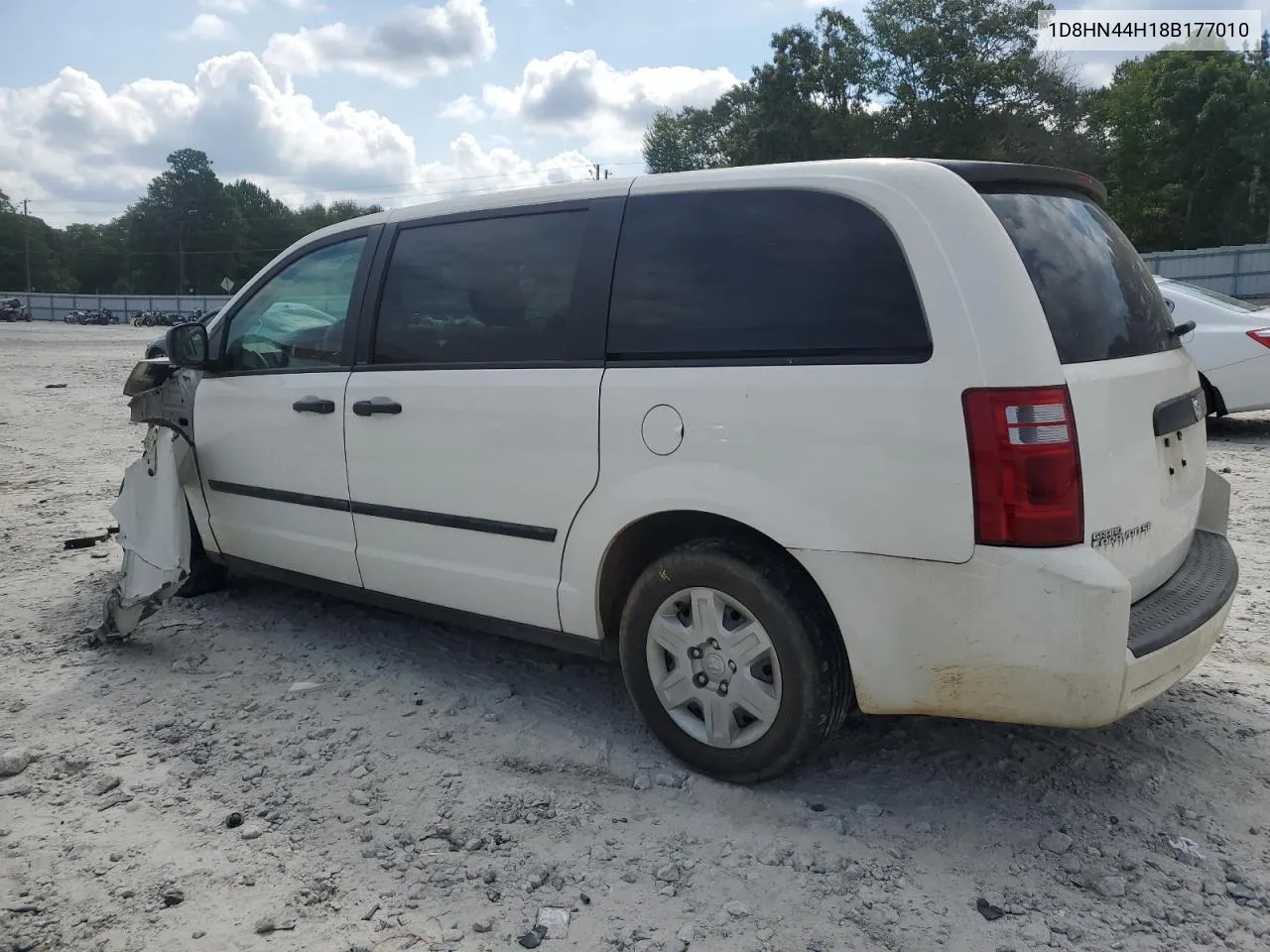 2008 Dodge Grand Caravan Se VIN: 1D8HN44H18B177010 Lot: 66396034