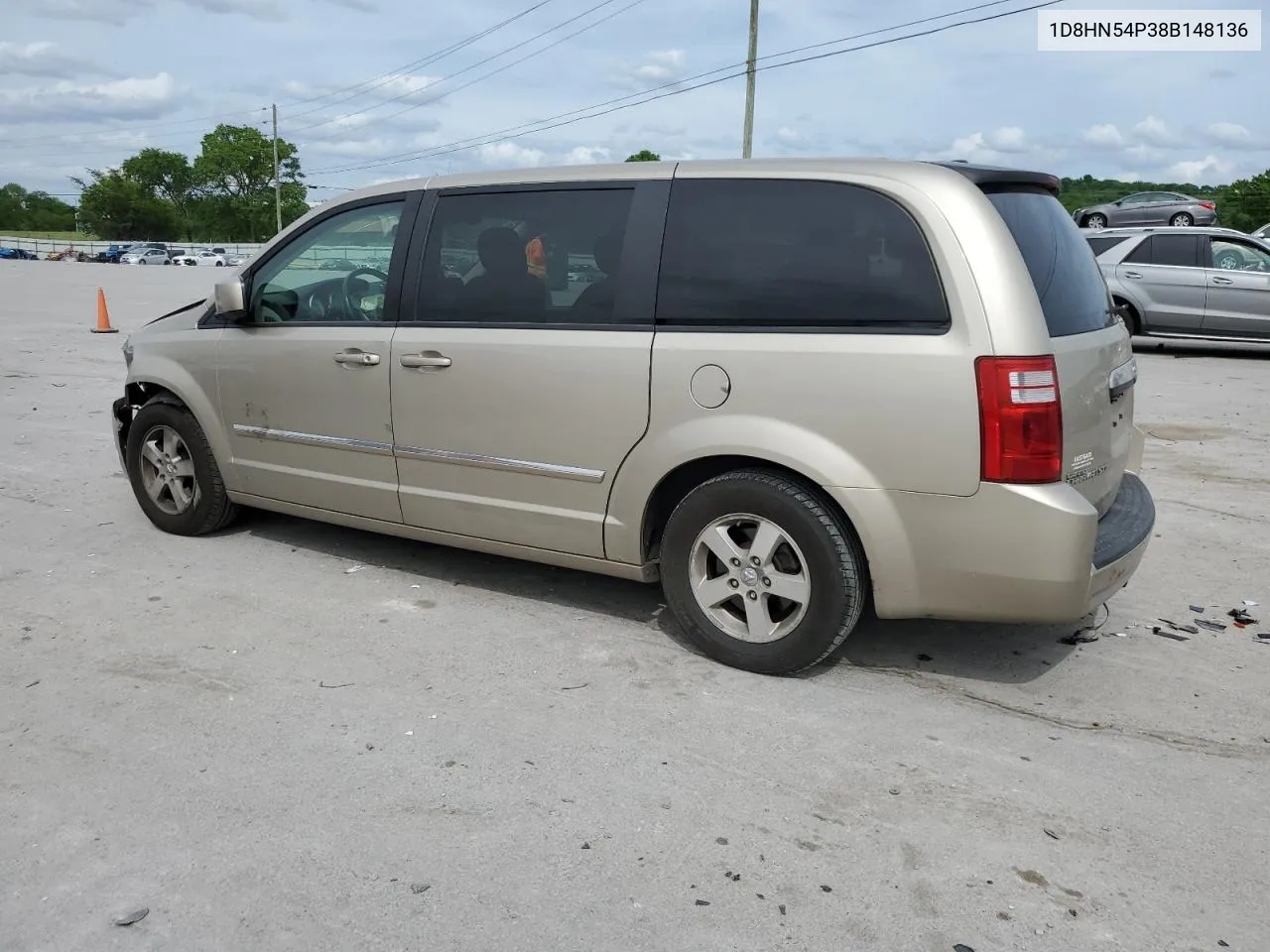 1D8HN54P38B148136 2008 Dodge Grand Caravan Sxt