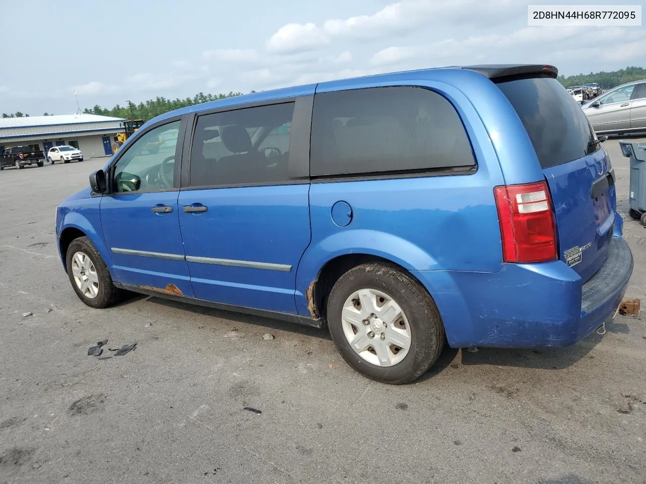 2008 Dodge Grand Caravan Se VIN: 2D8HN44H68R772095 Lot: 67846494