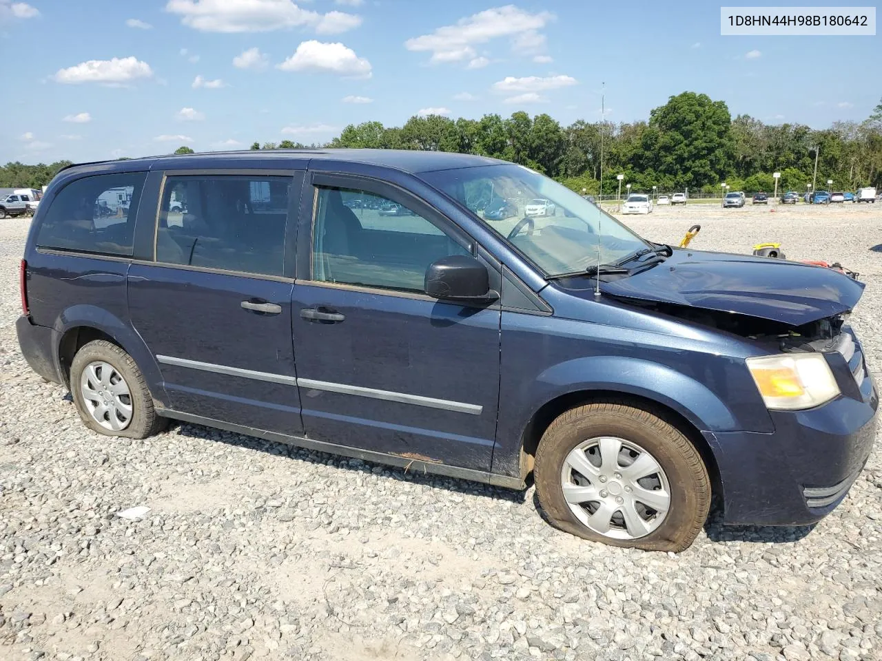 2008 Dodge Grand Caravan Se VIN: 1D8HN44H98B180642 Lot: 67947294