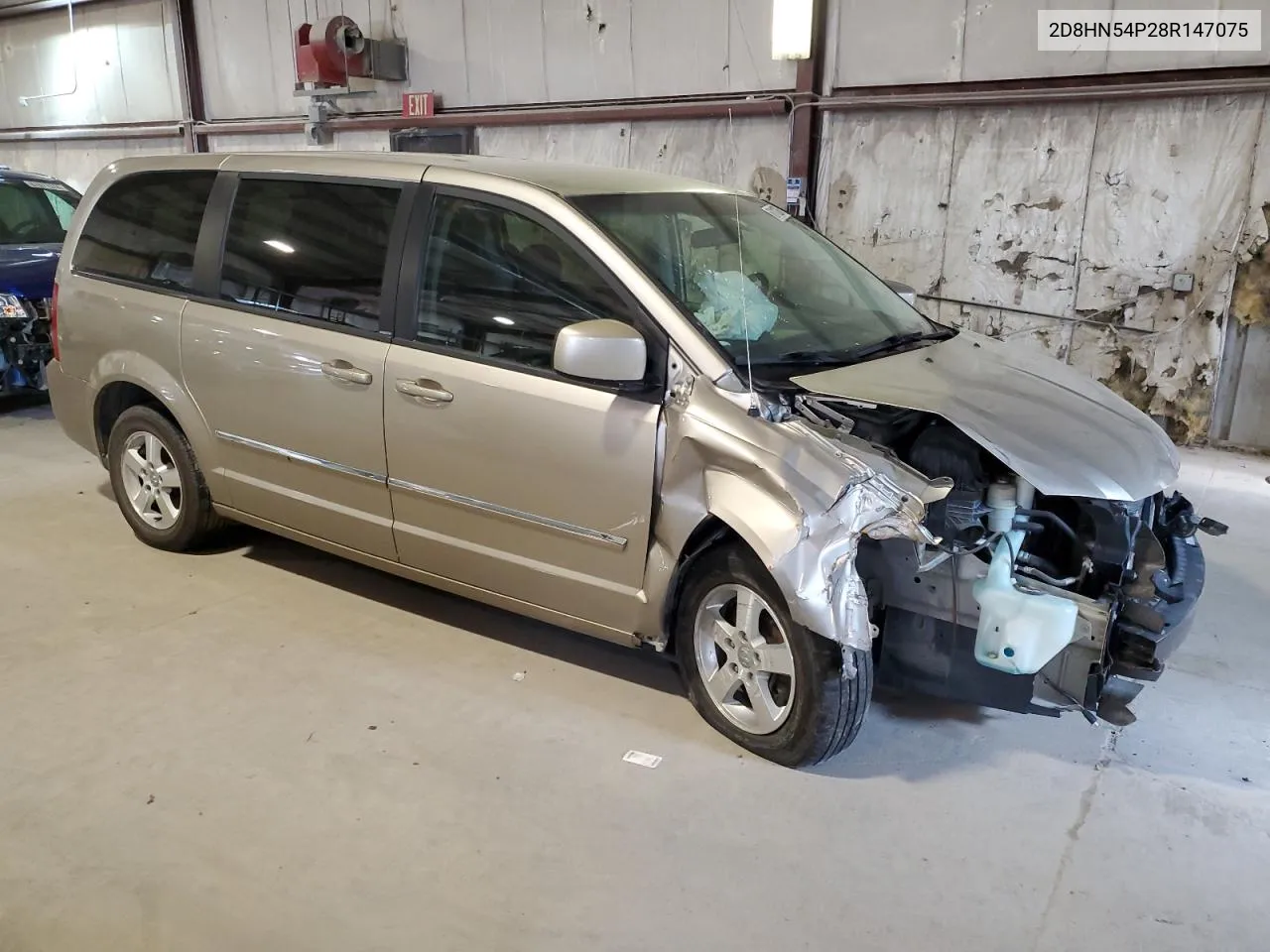 2008 Dodge Grand Caravan Sxt VIN: 2D8HN54P28R147075 Lot: 68110264