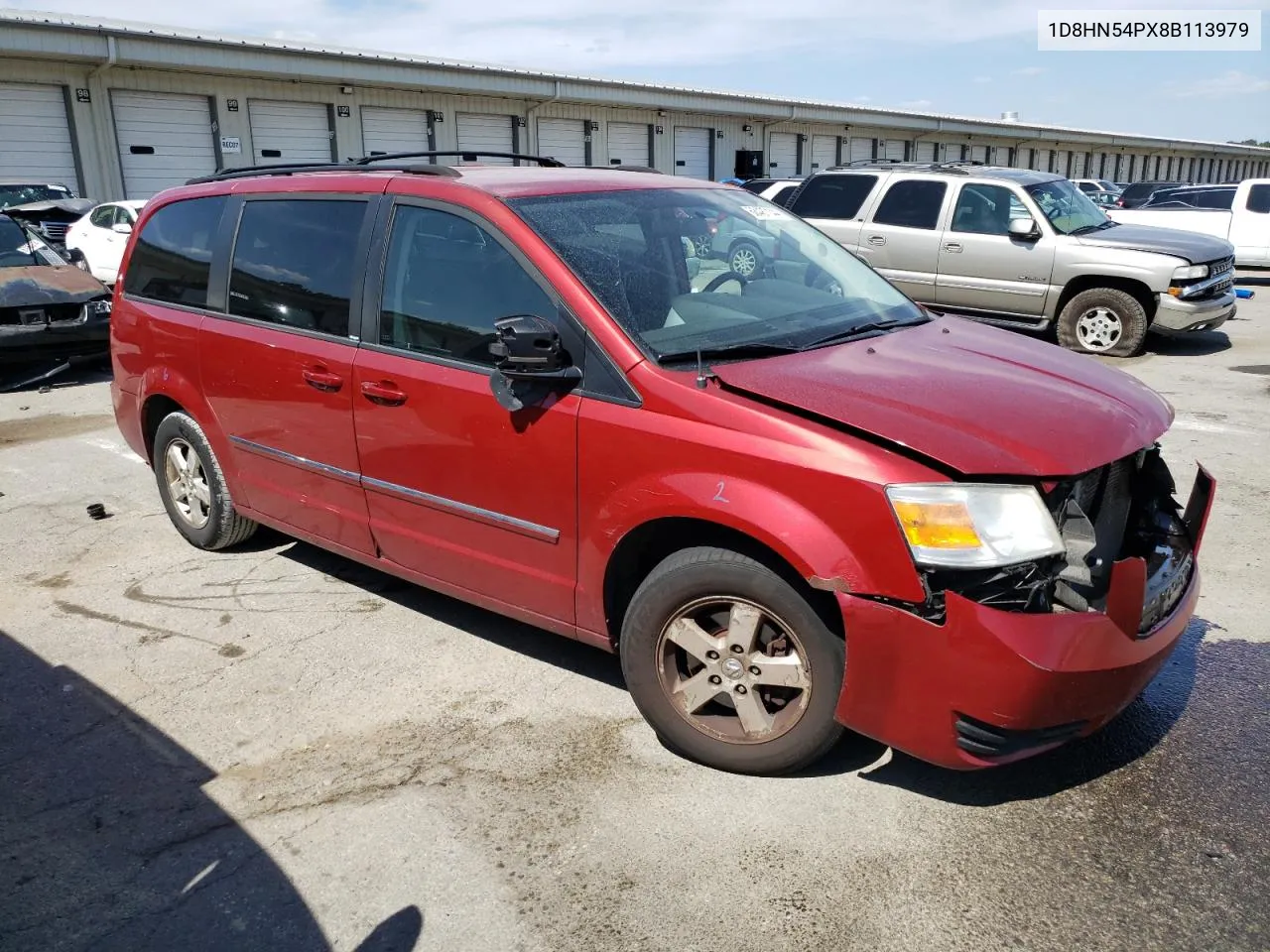 2008 Dodge Grand Caravan Sxt VIN: 1D8HN54PX8B113979 Lot: 68437144