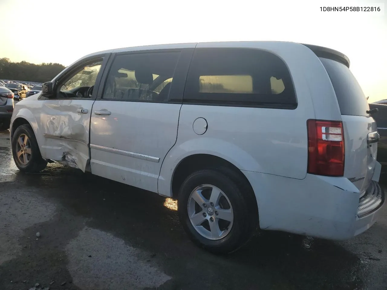 2008 Dodge Grand Caravan Sxt VIN: 1D8HN54P58B122816 Lot: 68650464