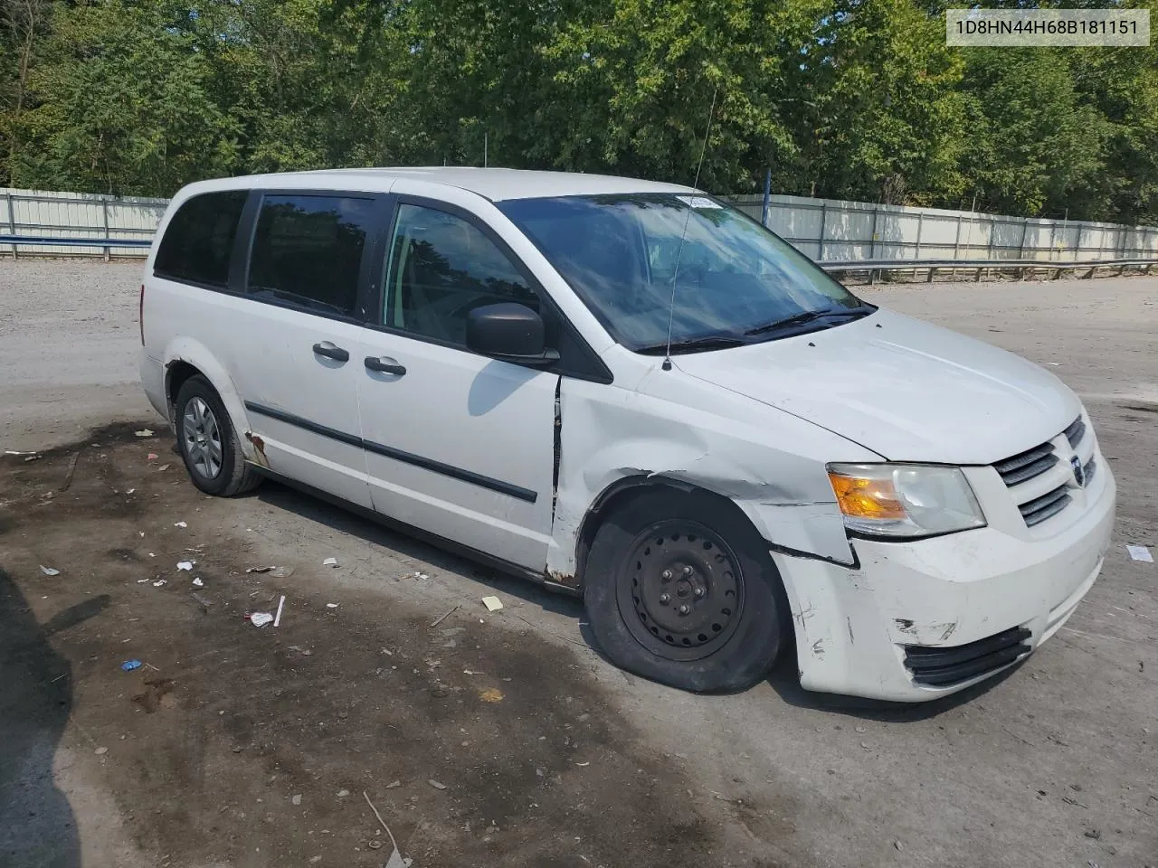 2008 Dodge Grand Caravan Se VIN: 1D8HN44H68B181151 Lot: 69027594