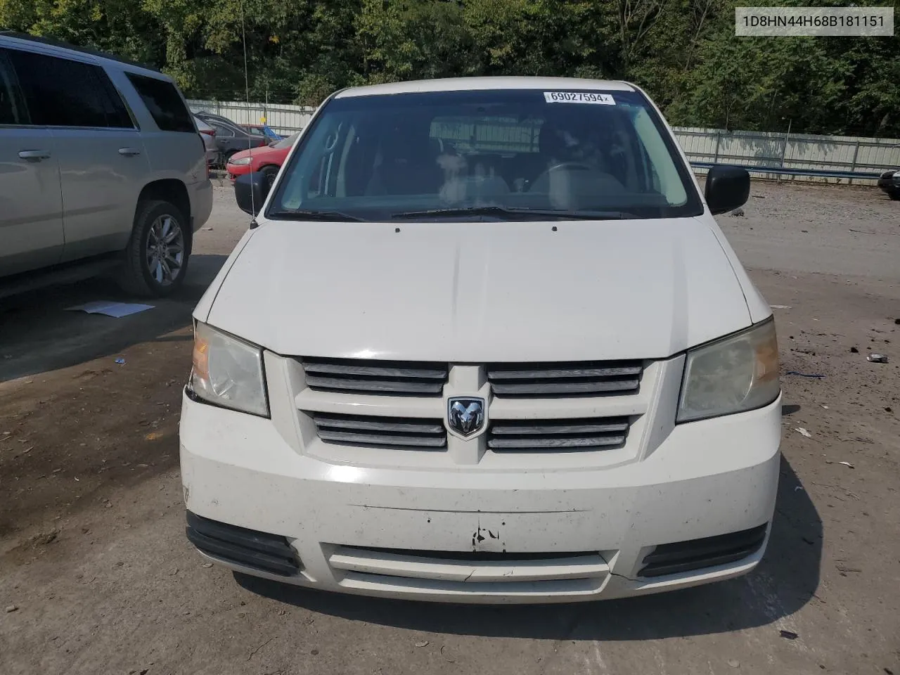 2008 Dodge Grand Caravan Se VIN: 1D8HN44H68B181151 Lot: 69027594