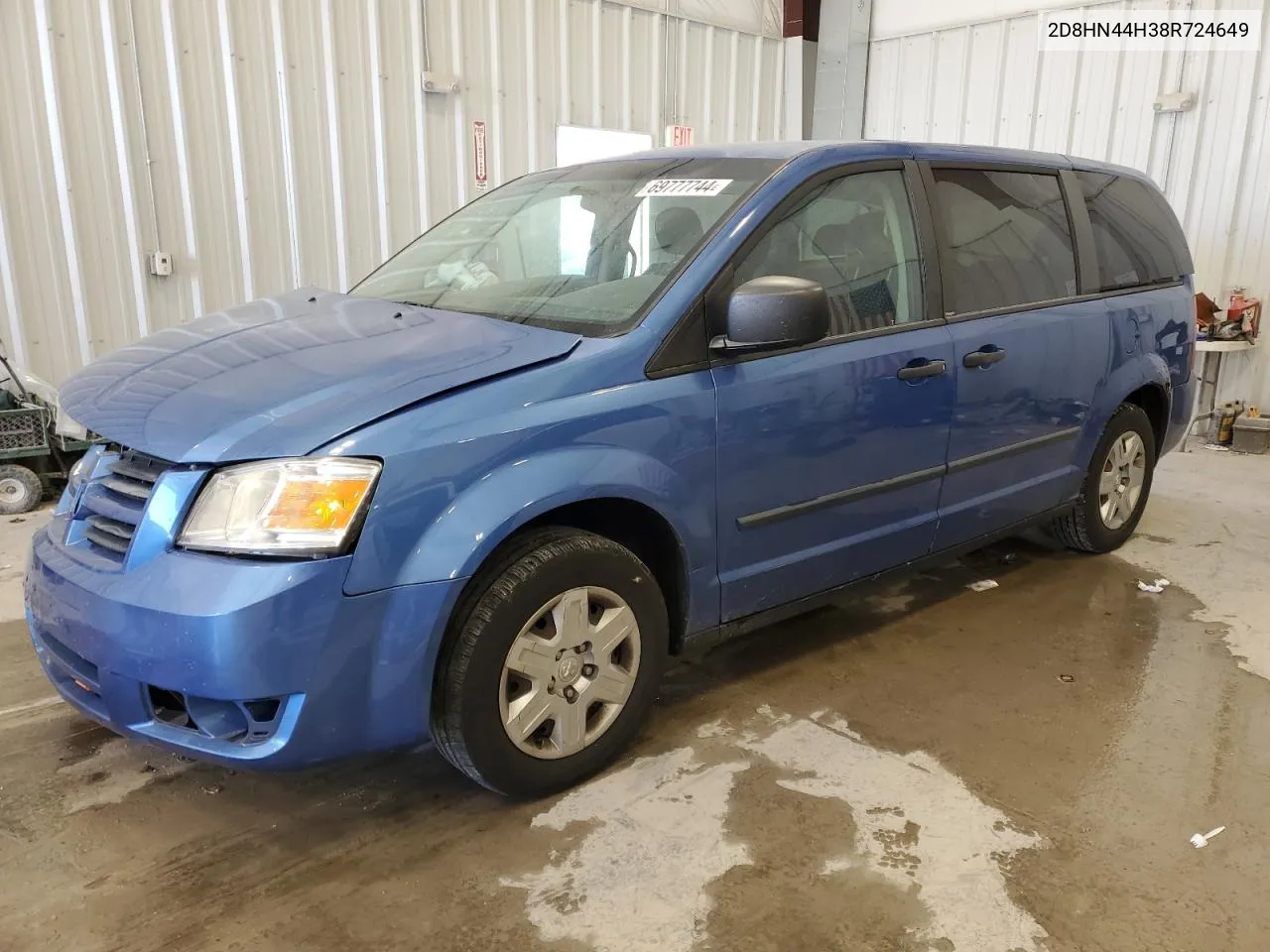 2008 Dodge Grand Caravan Se VIN: 2D8HN44H38R724649 Lot: 69777744