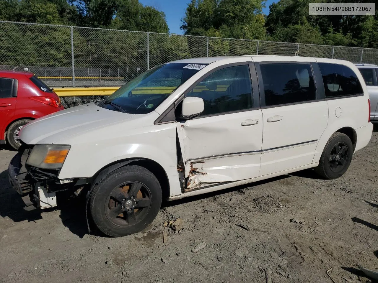 1D8HN54P98B172067 2008 Dodge Grand Caravan Sxt