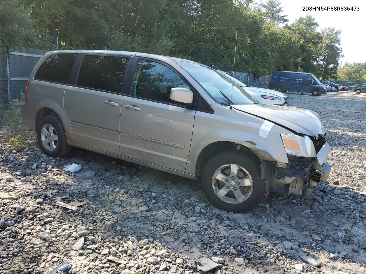 2D8HN54P88R836473 2008 Dodge Grand Caravan Sxt