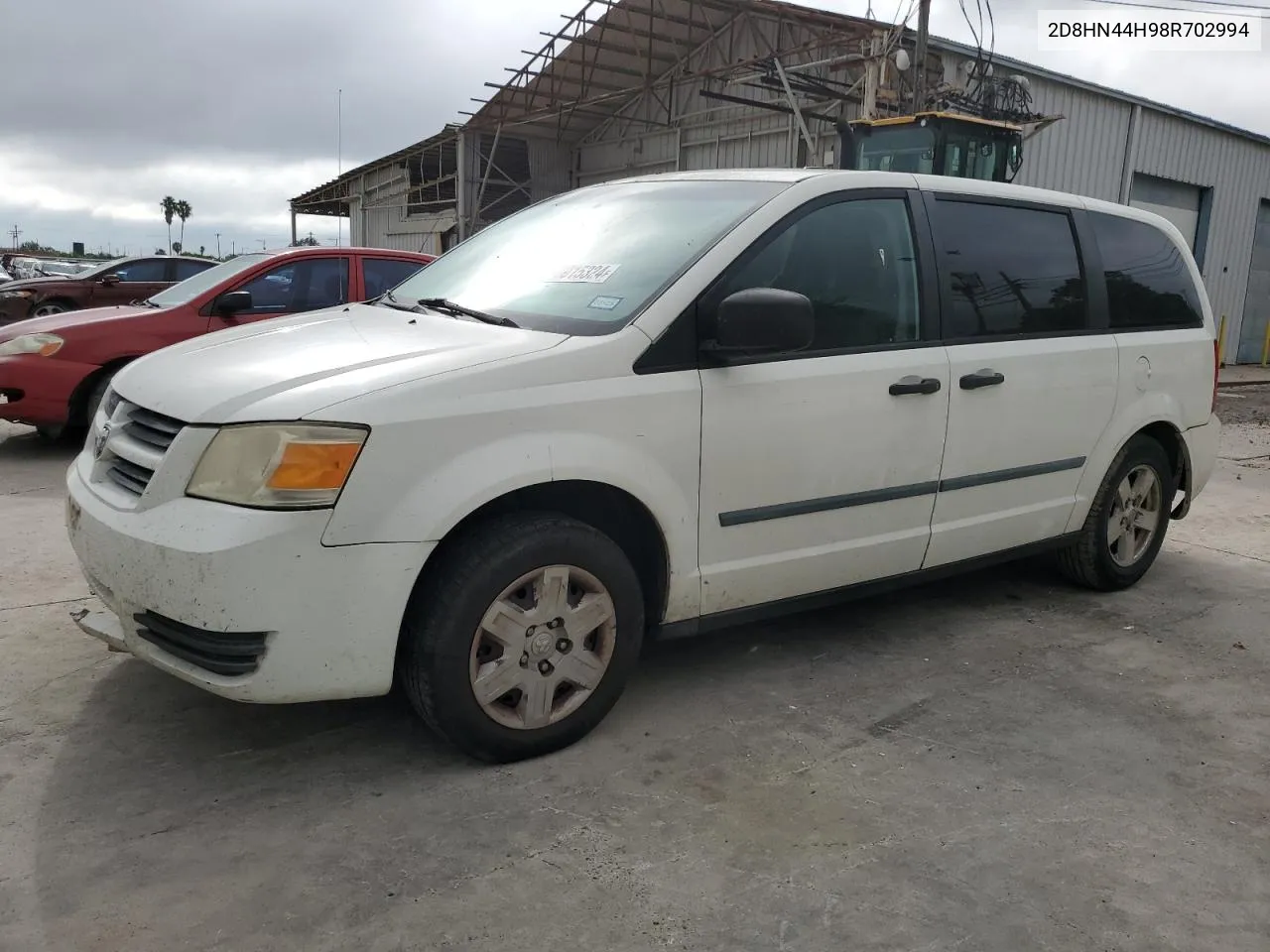 2008 Dodge Grand Caravan Se VIN: 2D8HN44H98R702994 Lot: 70015324