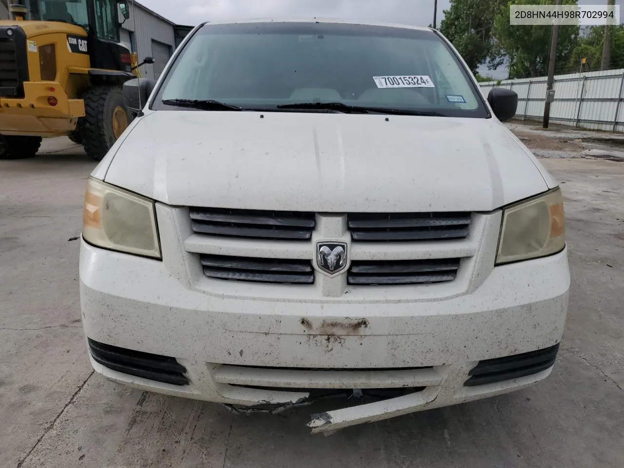 2008 Dodge Grand Caravan Se VIN: 2D8HN44H98R702994 Lot: 70015324