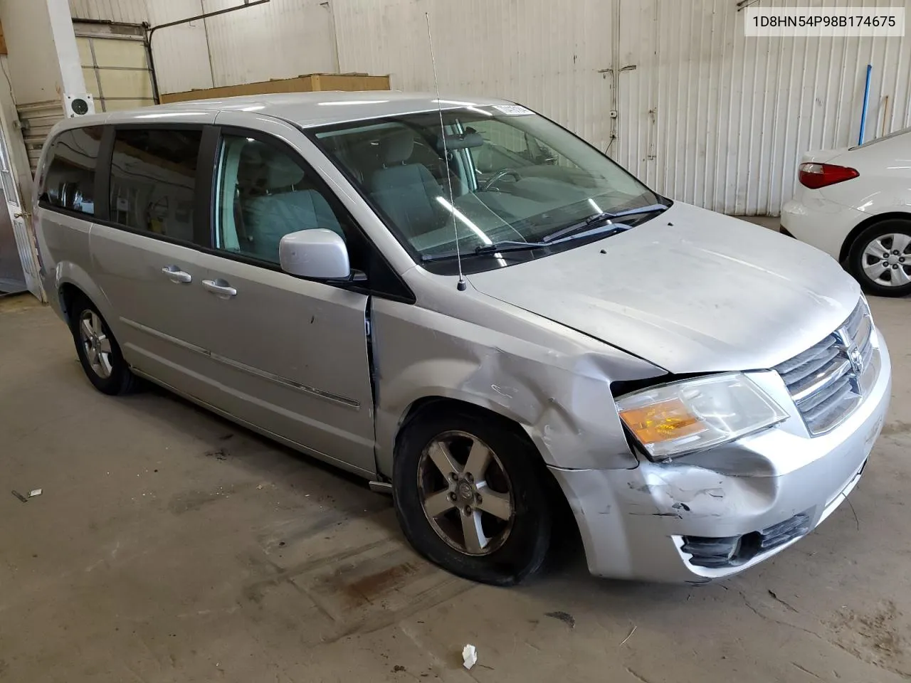 2008 Dodge Grand Caravan Sxt VIN: 1D8HN54P98B174675 Lot: 70416184