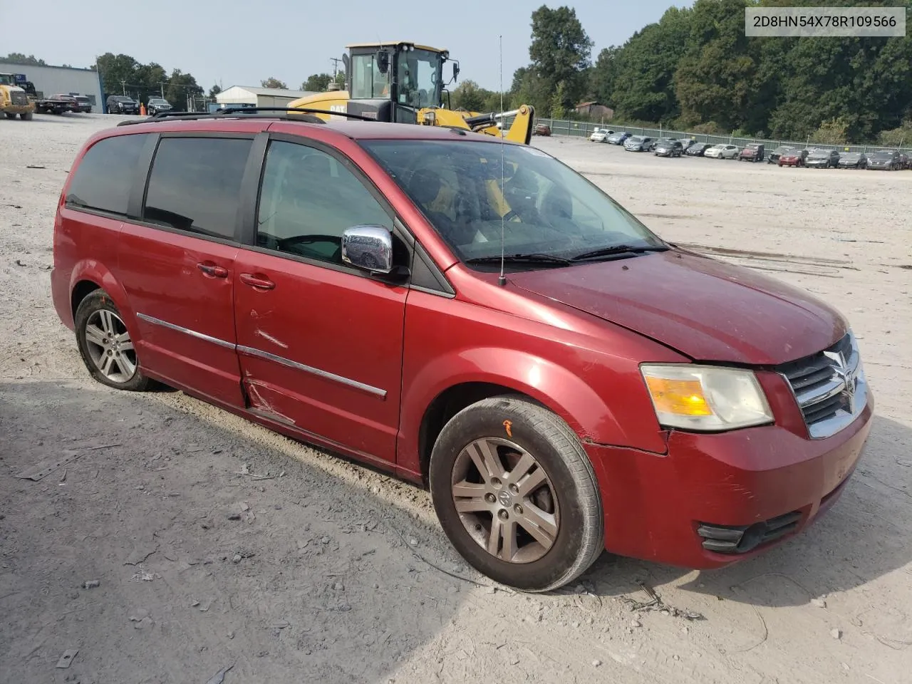 2008 Dodge Grand Caravan Sxt VIN: 2D8HN54X78R109566 Lot: 71172924