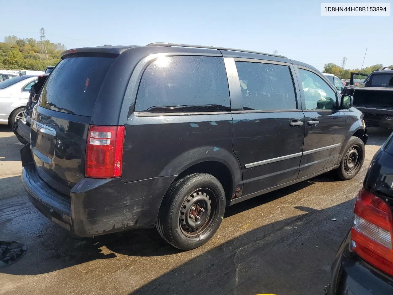 2008 Dodge Grand Caravan Se VIN: 1D8HN44H08B153894 Lot: 71676024