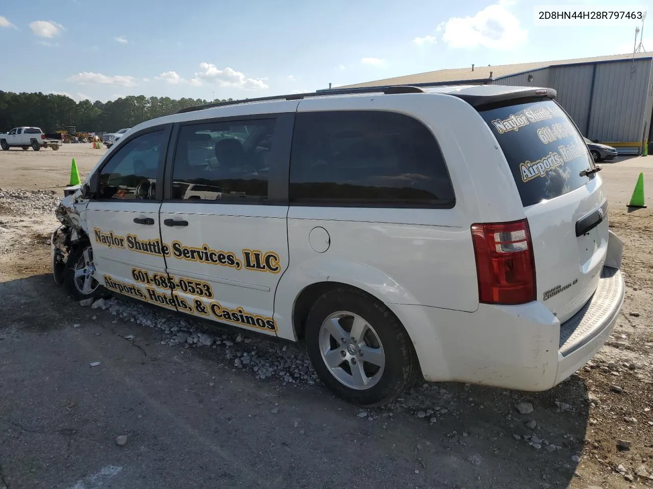 2008 Dodge Grand Caravan Se VIN: 2D8HN44H28R797463 Lot: 72332674