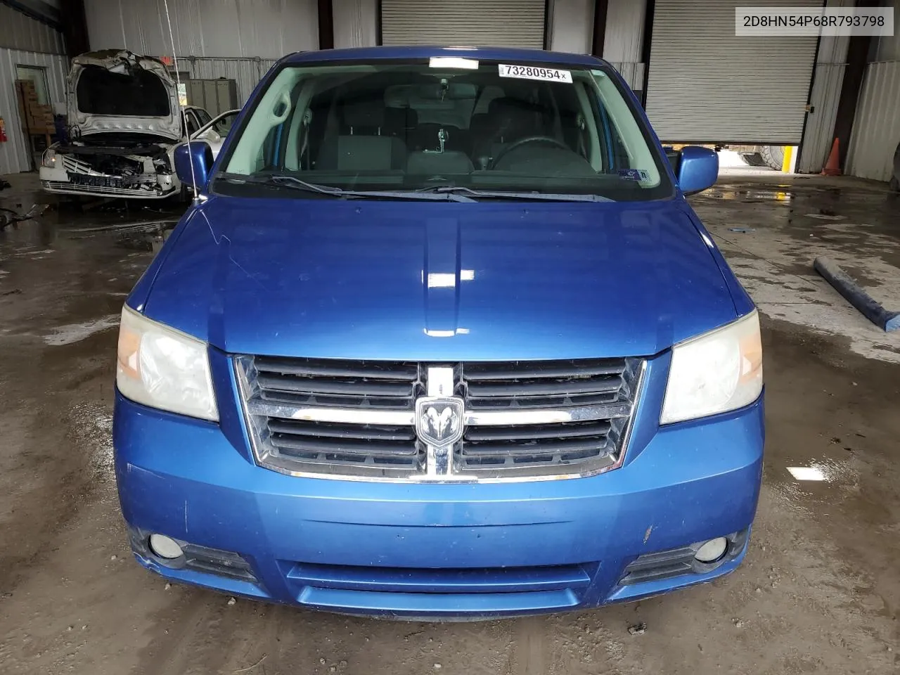 2008 Dodge Grand Caravan Sxt VIN: 2D8HN54P68R793798 Lot: 73280954