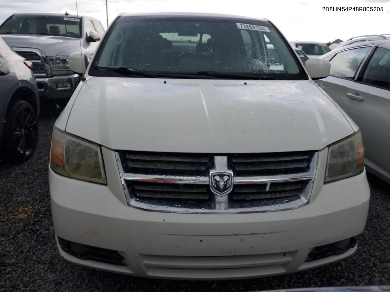 2D8HN54P48R805205 2008 Dodge Grand Caravan Sxt