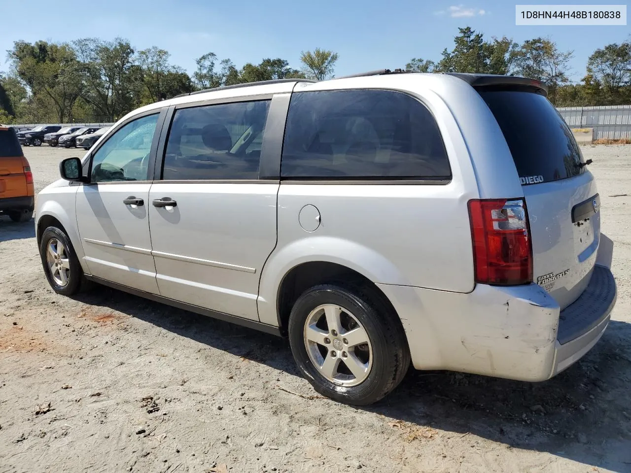 2008 Dodge Grand Caravan Se VIN: 1D8HN44H48B180838 Lot: 74084244