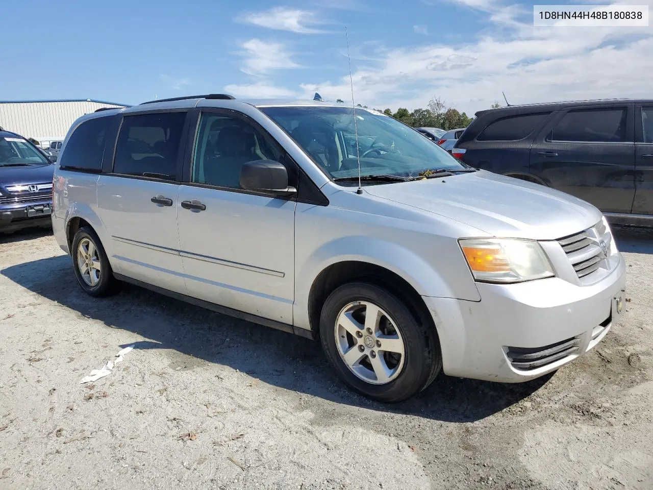 2008 Dodge Grand Caravan Se VIN: 1D8HN44H48B180838 Lot: 74084244