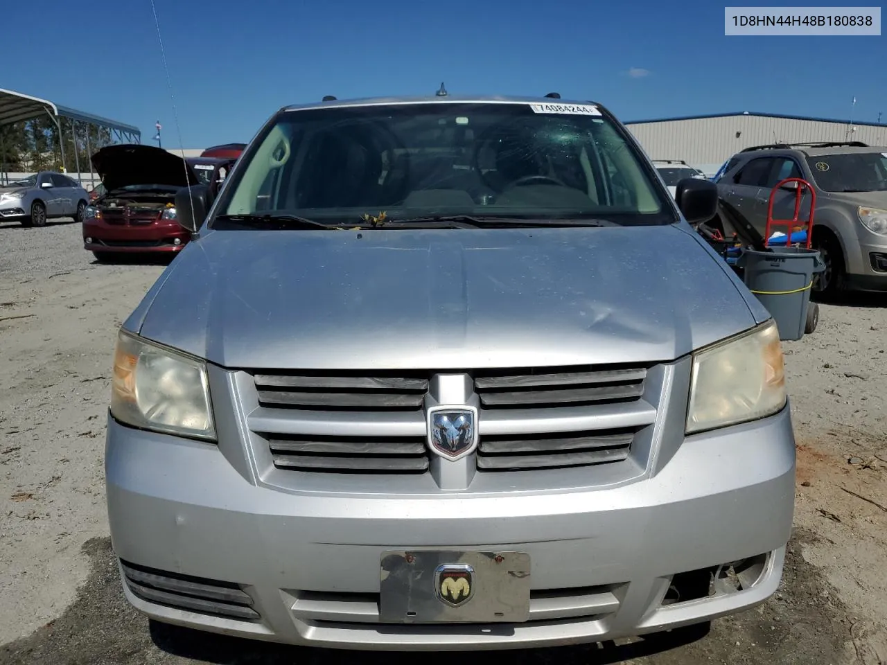 2008 Dodge Grand Caravan Se VIN: 1D8HN44H48B180838 Lot: 74084244