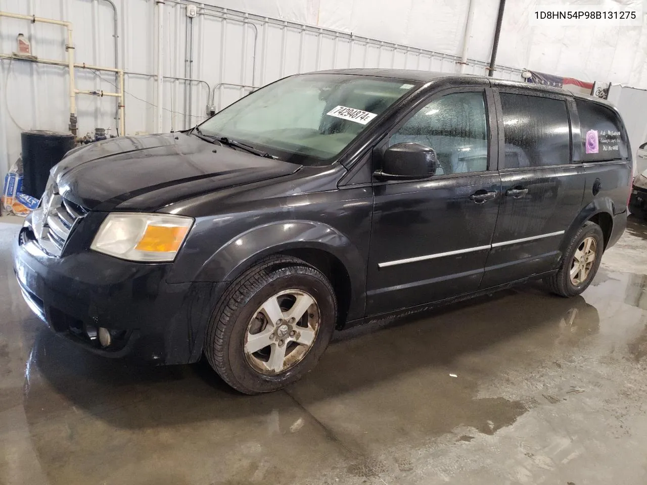 2008 Dodge Grand Caravan Sxt VIN: 1D8HN54P98B131275 Lot: 74294874