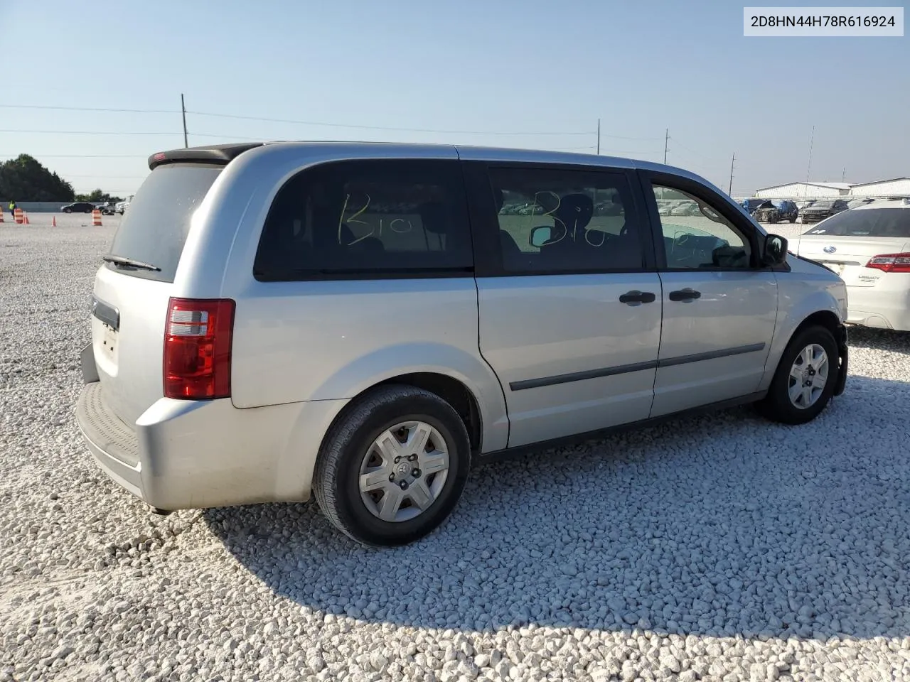 2008 Dodge Grand Caravan Se VIN: 2D8HN44H78R616924 Lot: 75067734