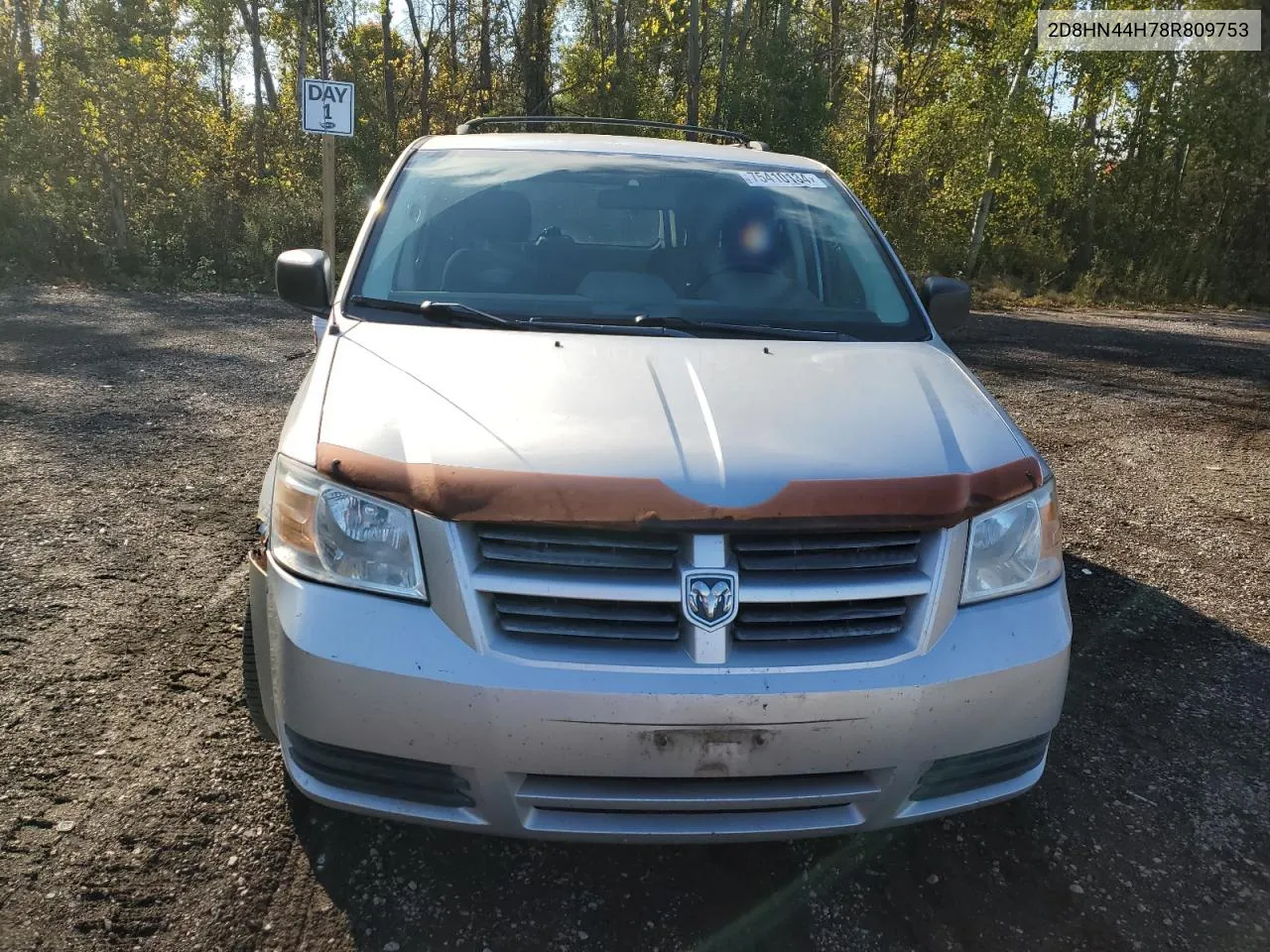 2008 Dodge Grand Caravan Se VIN: 2D8HN44H78R809753 Lot: 75410134