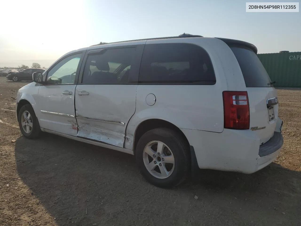 2008 Dodge Grand Caravan Sxt VIN: 2D8HN54P98R112355 Lot: 75555954