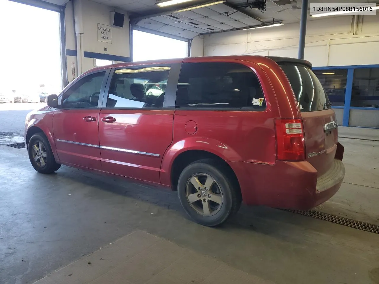 2008 Dodge Grand Caravan Sxt VIN: 1D8HN54P08B156016 Lot: 75708274