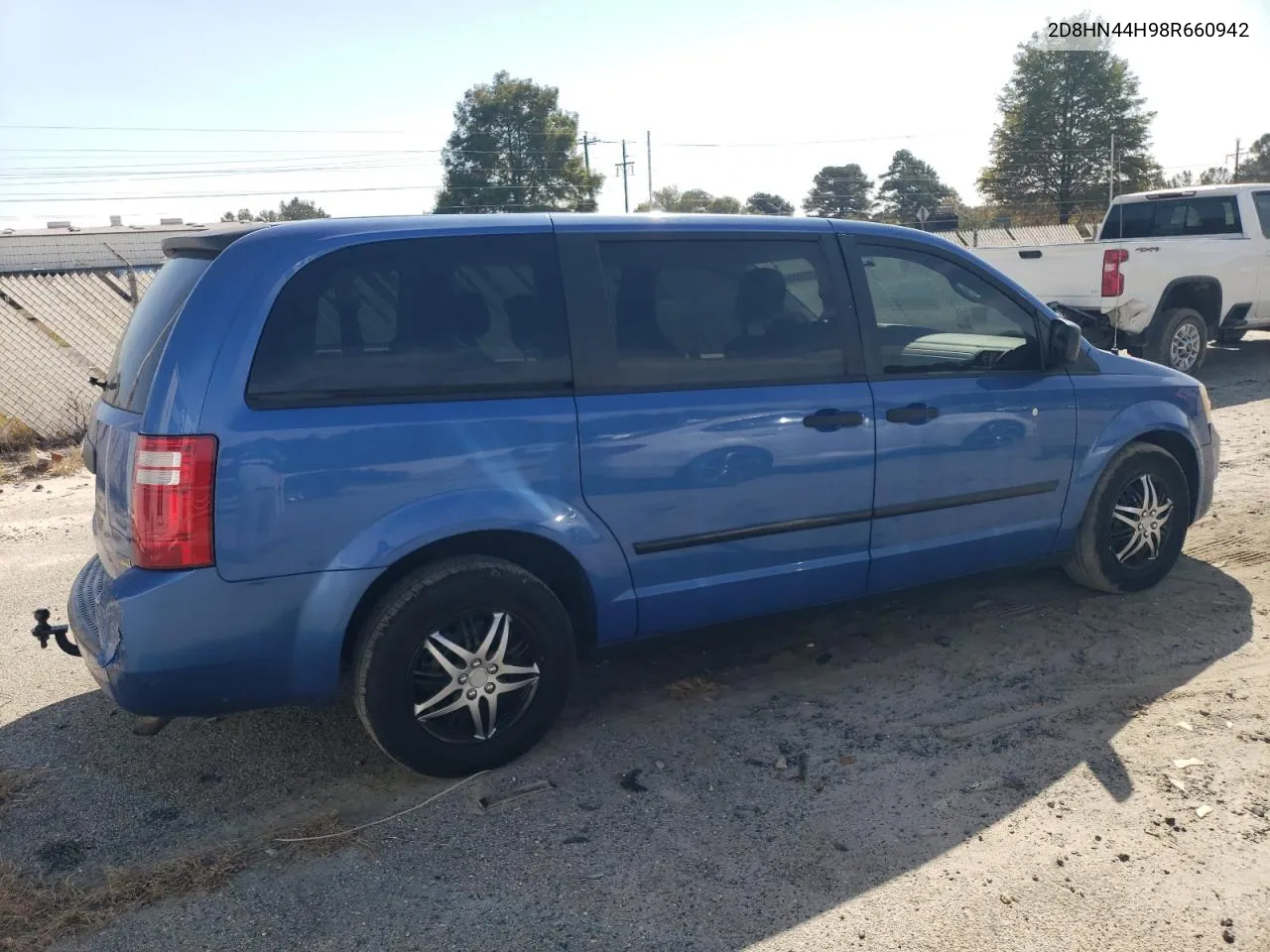 2008 Dodge Grand Caravan Se VIN: 2D8HN44H98R660942 Lot: 75939644