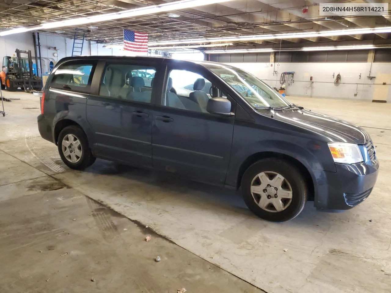 2008 Dodge Grand Caravan Se VIN: 2D8HN44H58R114221 Lot: 76013634