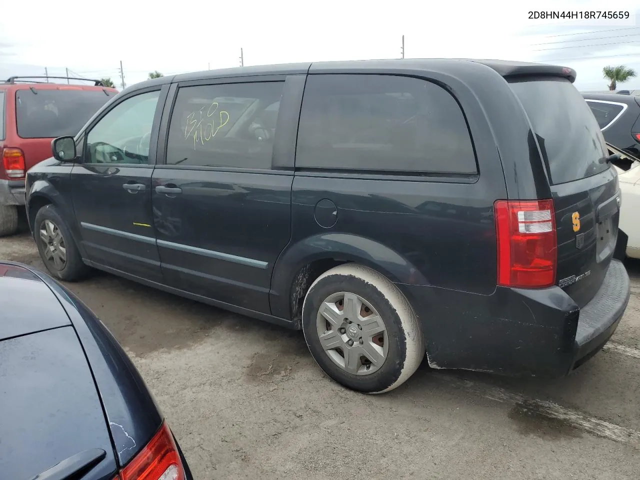 2008 Dodge Grand Caravan Se VIN: 2D8HN44H18R745659 Lot: 76145854