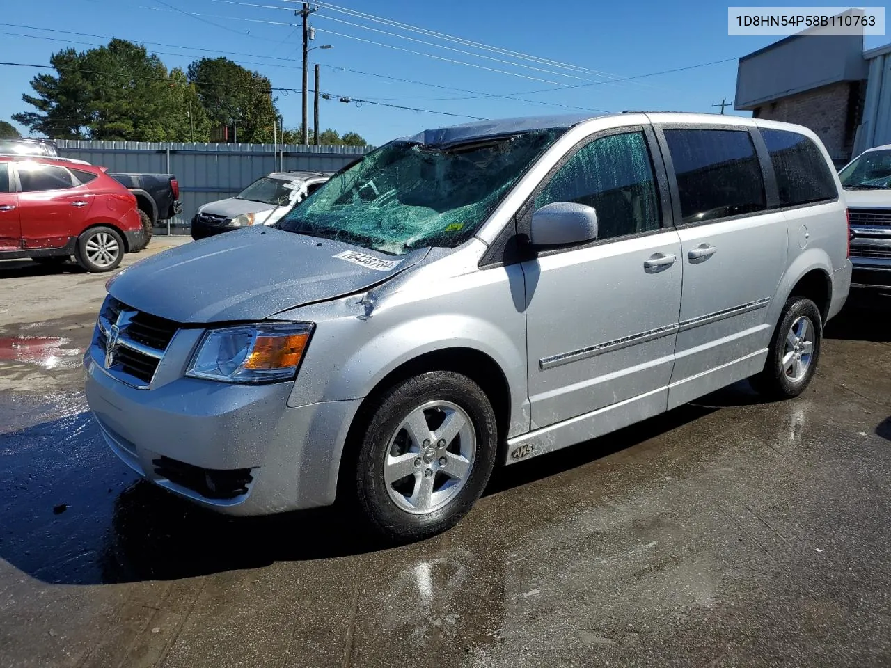 2008 Dodge Grand Caravan Sxt VIN: 1D8HN54P58B110763 Lot: 76438784