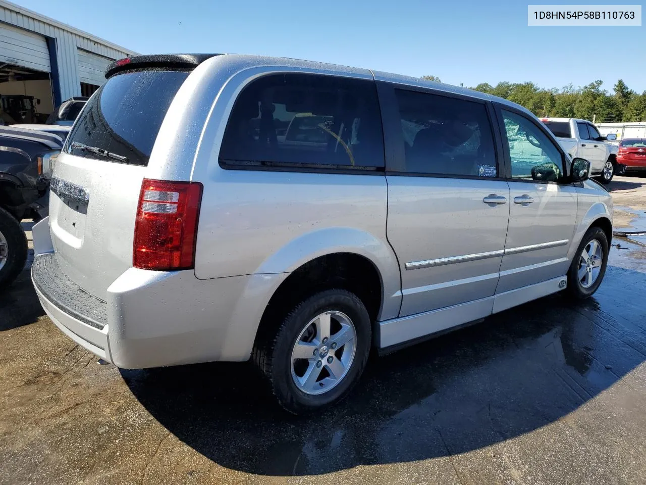 2008 Dodge Grand Caravan Sxt VIN: 1D8HN54P58B110763 Lot: 76438784