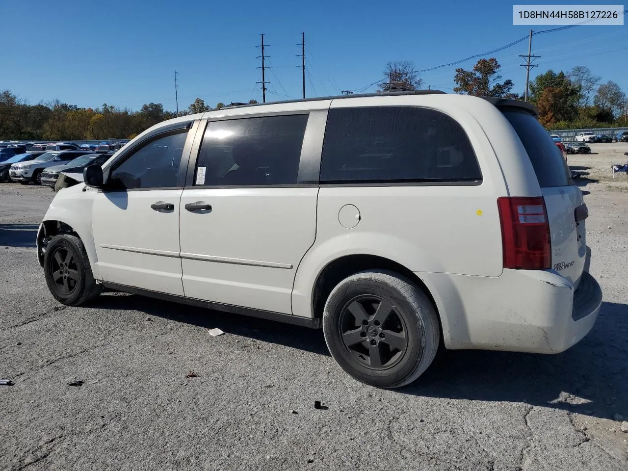 2008 Dodge Grand Caravan Se VIN: 1D8HN44H58B127226 Lot: 76665384