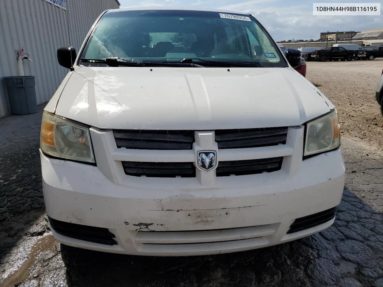 2008 Dodge Grand Caravan Se VIN: 1D8HN44H98B116195 Lot: 76790954