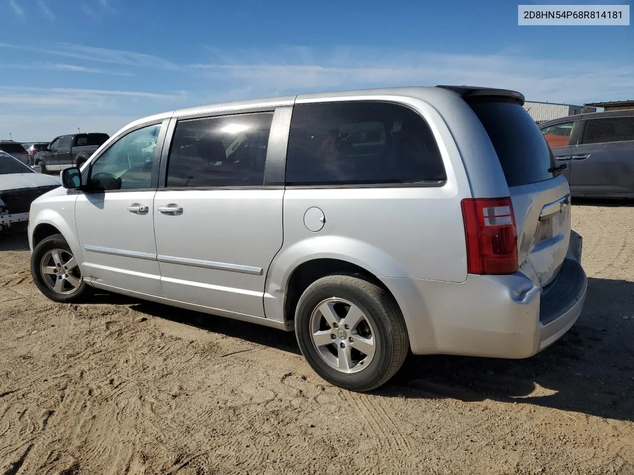 2008 Dodge Grand Caravan Sxt VIN: 2D8HN54P68R814181 Lot: 76874974