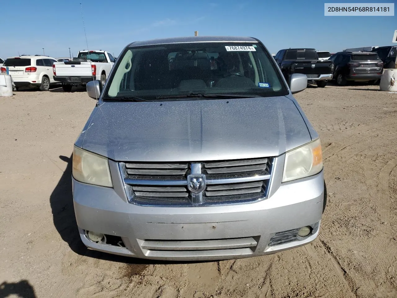 2D8HN54P68R814181 2008 Dodge Grand Caravan Sxt