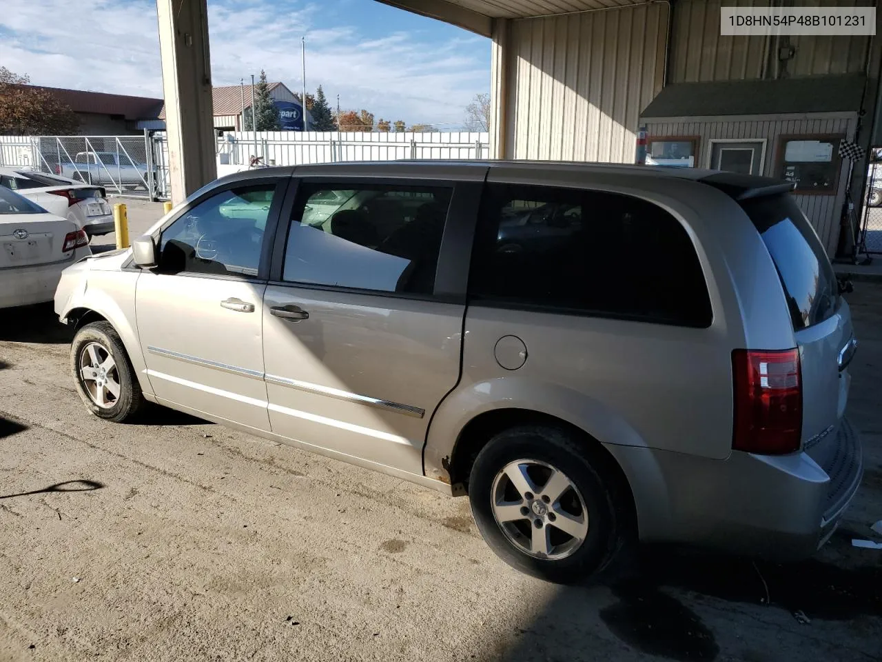 2008 Dodge Grand Caravan Sxt VIN: 1D8HN54P48B101231 Lot: 77329484