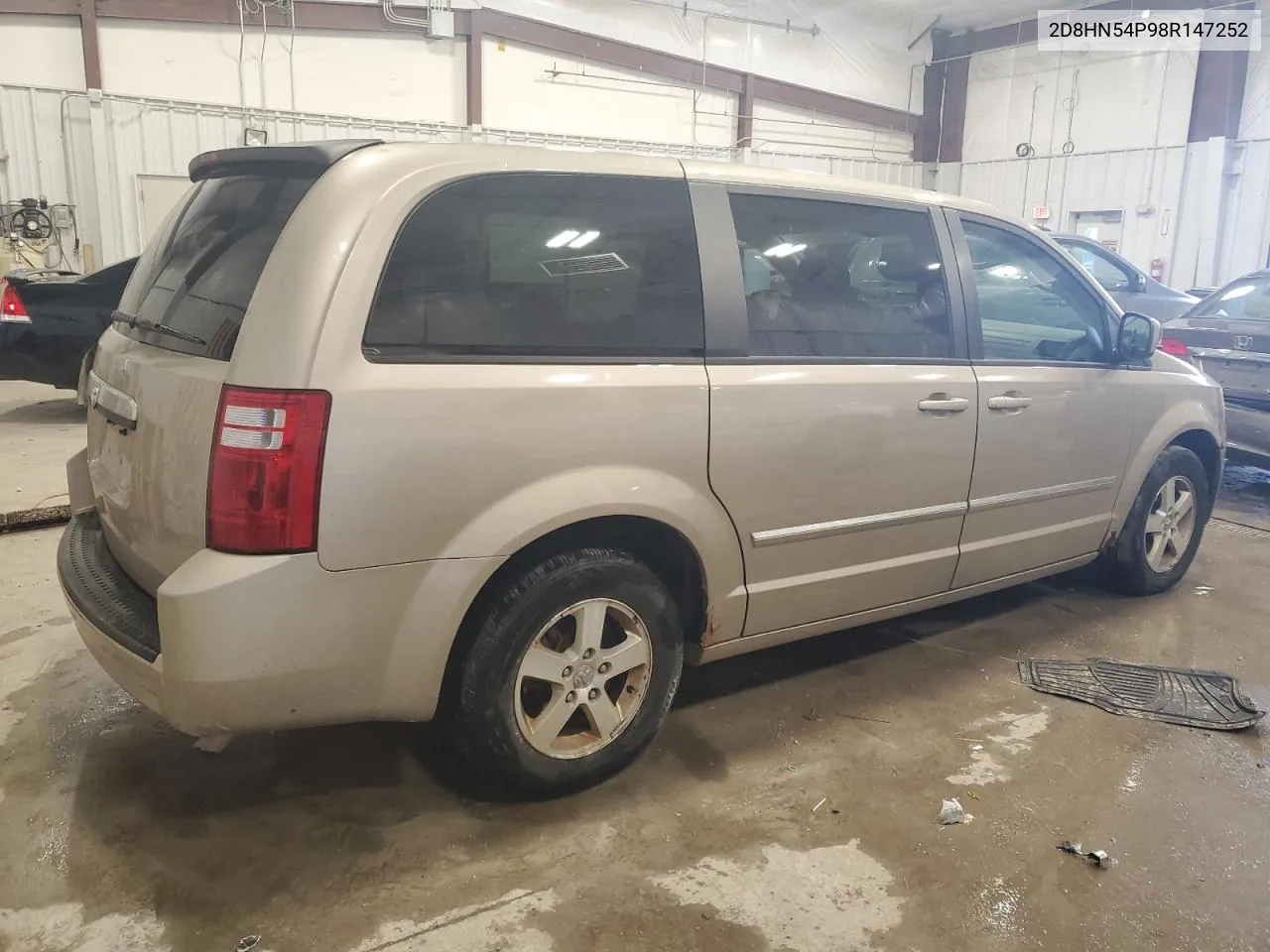 2008 Dodge Grand Caravan Sxt VIN: 2D8HN54P98R147252 Lot: 78052614