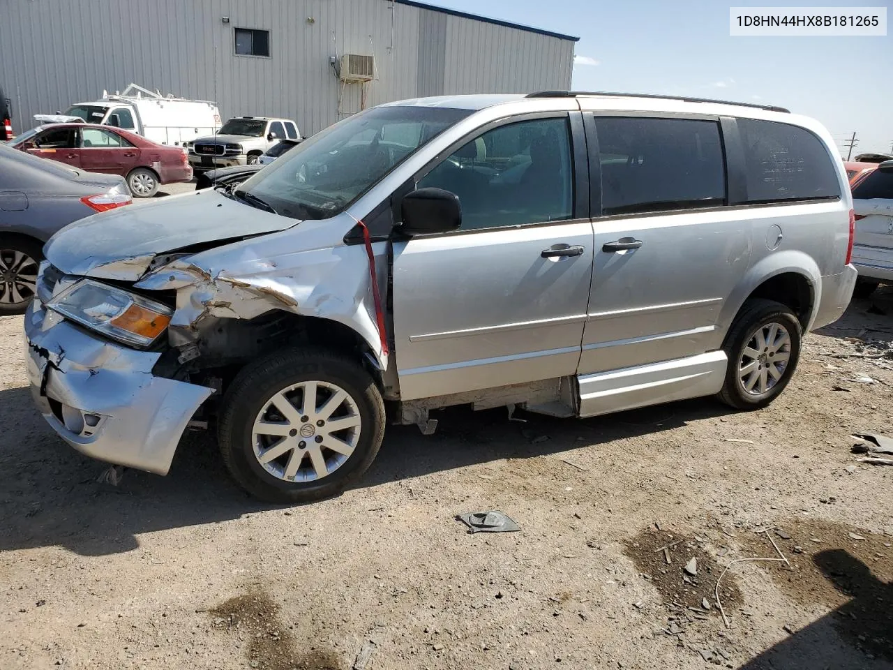 2008 Dodge Grand Caravan Se VIN: 1D8HN44HX8B181265 Lot: 78102874