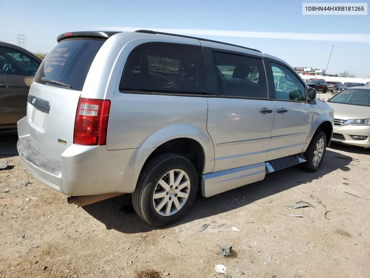 2008 Dodge Grand Caravan Se VIN: 1D8HN44HX8B181265 Lot: 78102874