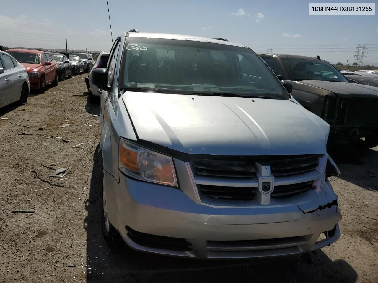 2008 Dodge Grand Caravan Se VIN: 1D8HN44HX8B181265 Lot: 78102874