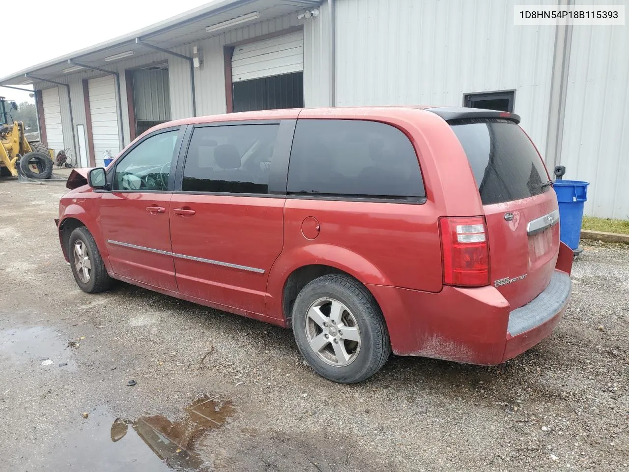 2008 Dodge Grand Caravan Sxt VIN: 1D8HN54P18B115393 Lot: 78652804