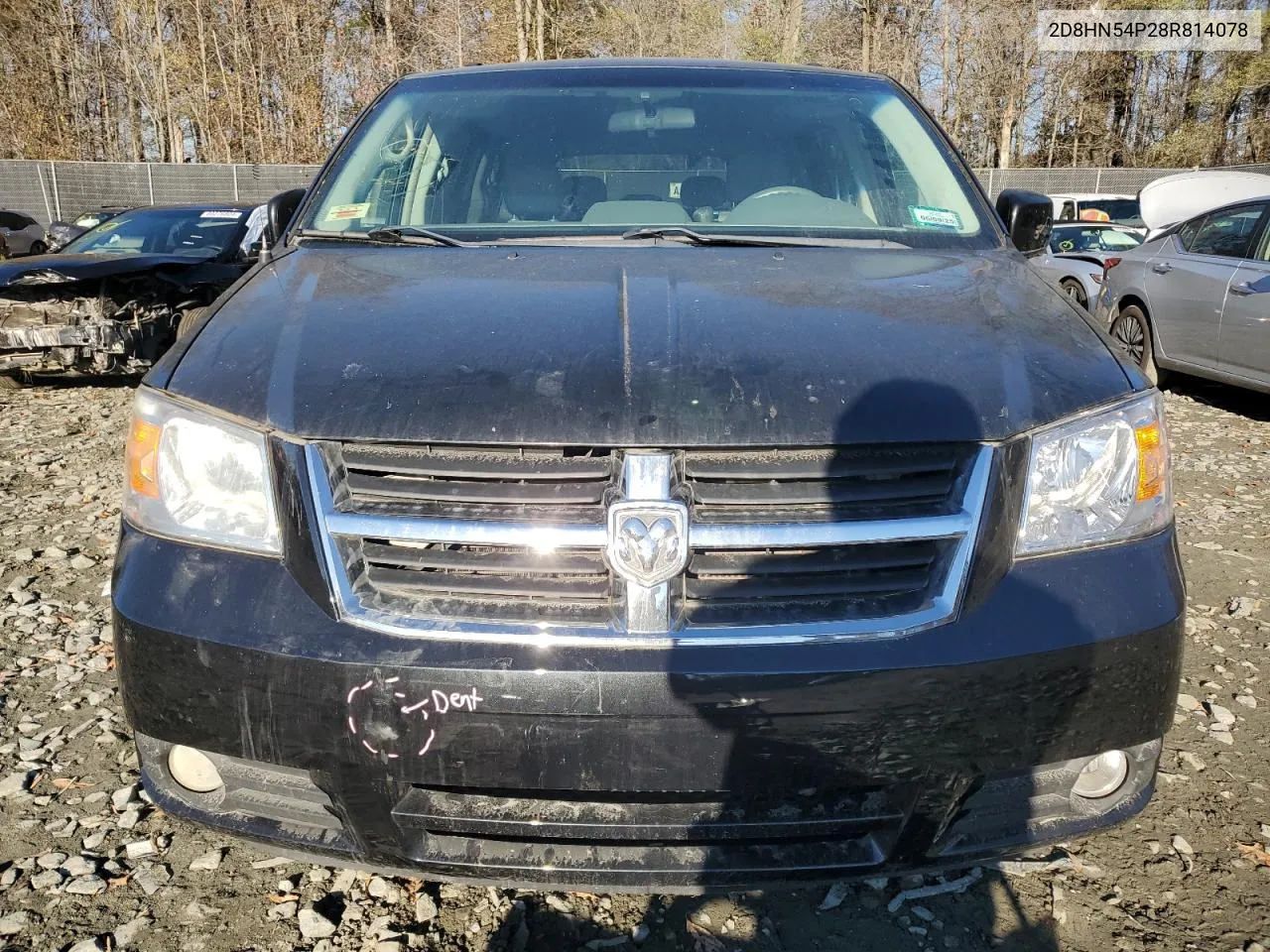 2008 Dodge Grand Caravan Sxt VIN: 2D8HN54P28R814078 Lot: 78693844