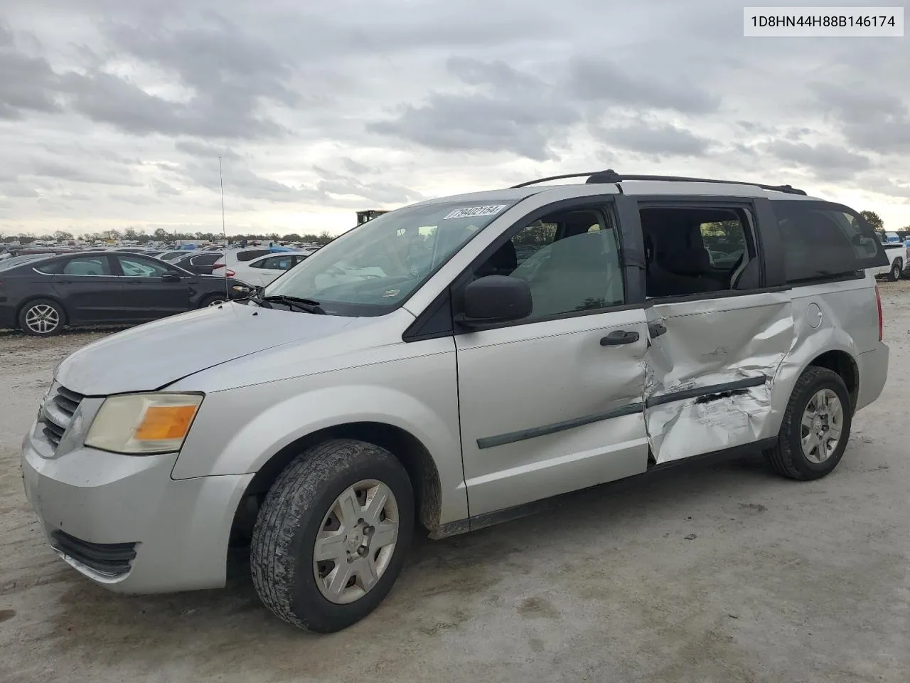 2008 Dodge Grand Caravan Se VIN: 1D8HN44H88B146174 Lot: 79402154