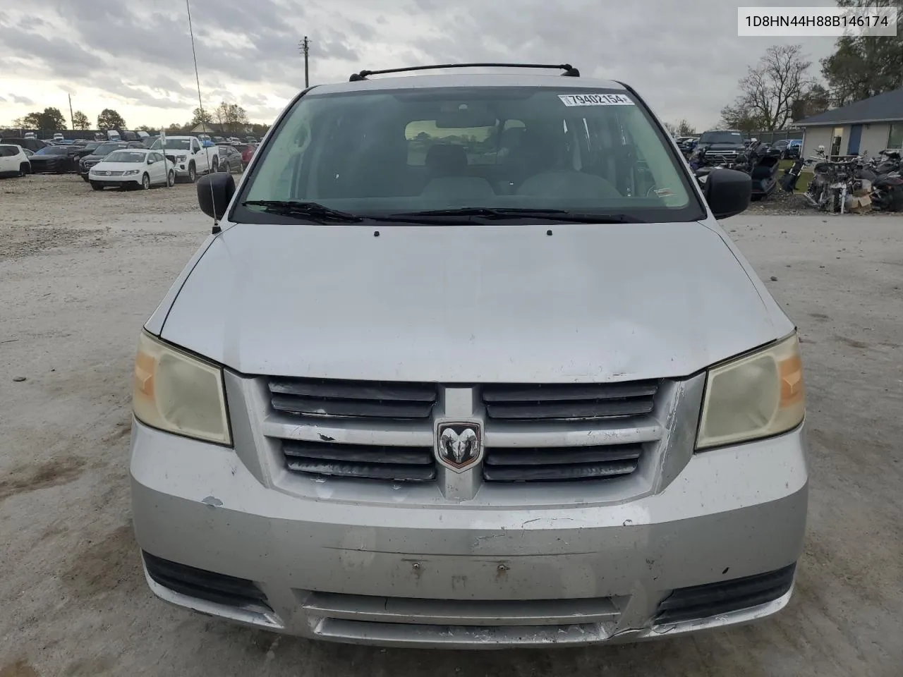 2008 Dodge Grand Caravan Se VIN: 1D8HN44H88B146174 Lot: 79402154