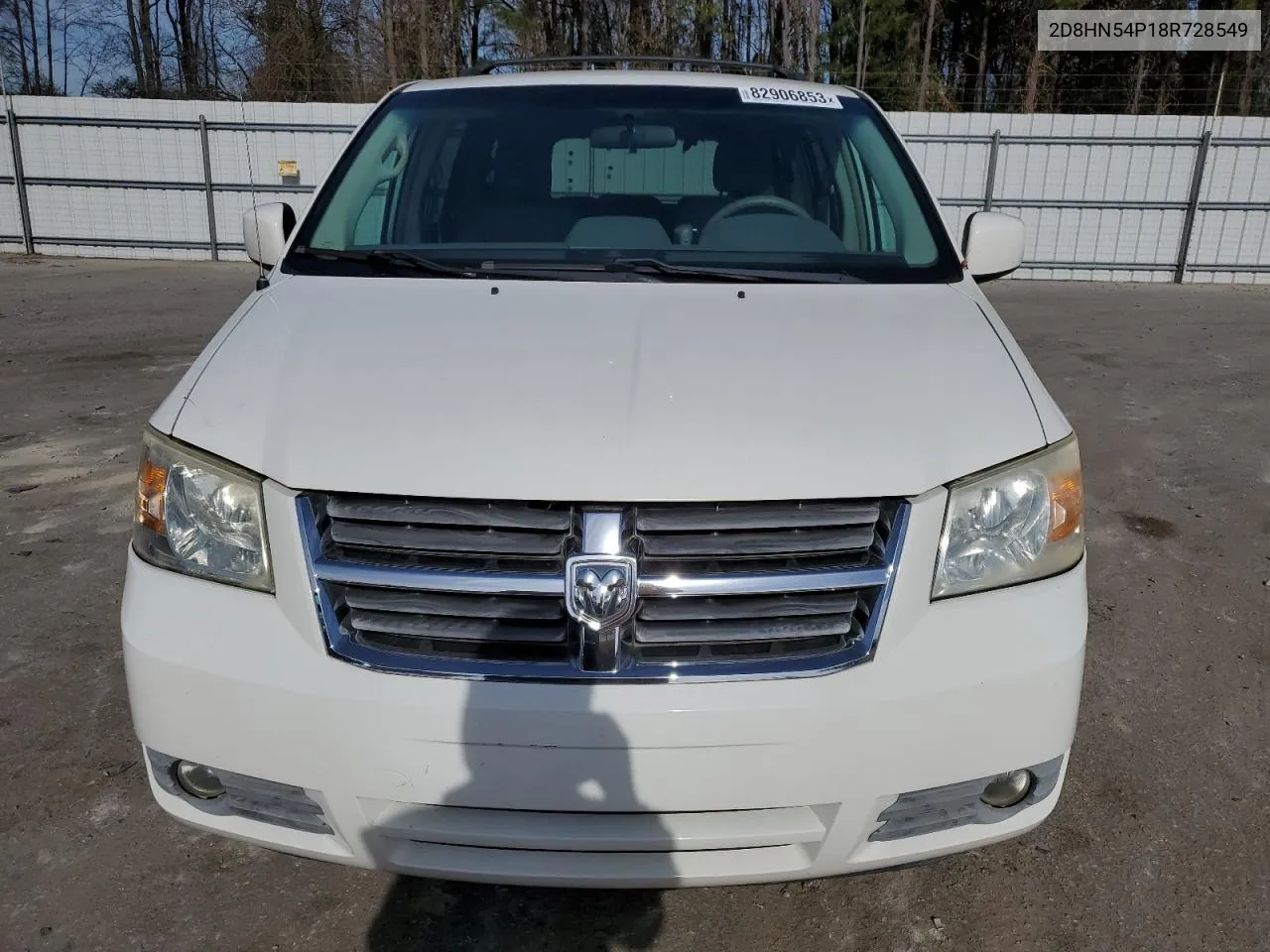 2008 Dodge Grand Caravan Sxt VIN: 2D8HN54P18R728549 Lot: 82906853