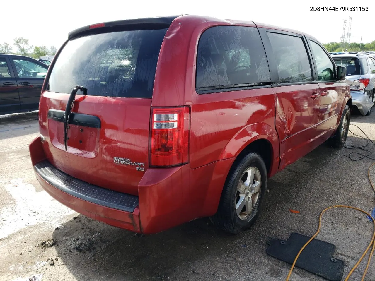 2009 Dodge Grand Caravan Se VIN: 2D8HN44E79R531153 Lot: 53280624